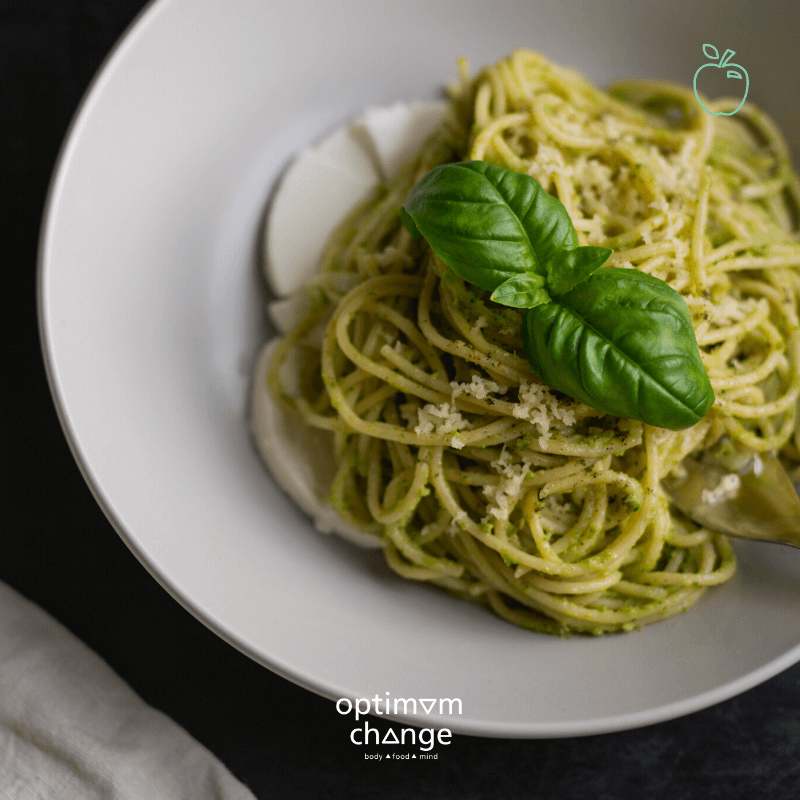 Pasta met muntpesto