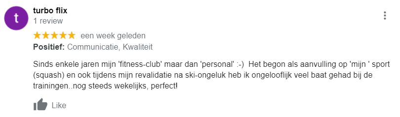 Felix - Sportspecifiek